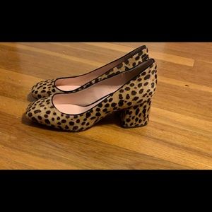 J Crew Leopard Heels